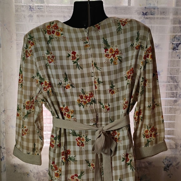 S L. Fashions Vintage Women's Sz 18 Cottage Core Grandma Core Dress - Picture 6 of 12